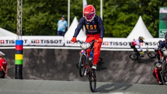 Concentración de la selección de BMX Racing.