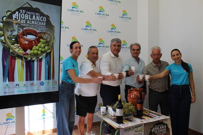 Presentación de la 55 Fiesta del Ajoblanco de Almáchar.