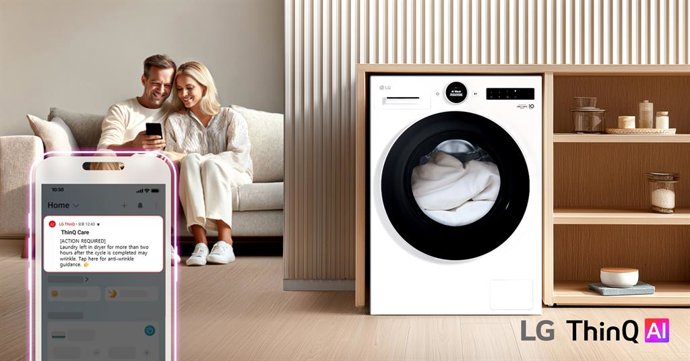 A LG lança sua plataforma LG ThinQ AI na Europa.