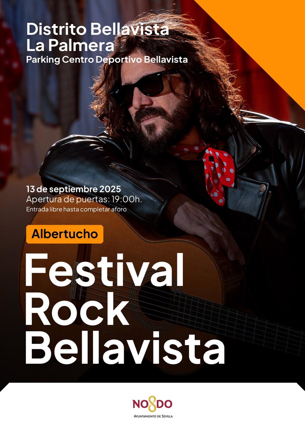 El rock de Albertucho regresa a Sevilla para celebrar dos décadas de música en el barrio sevillano, que cumple un siglo.