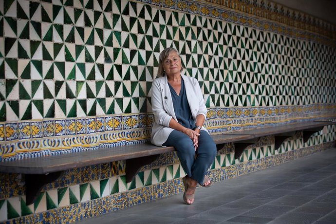 Archivo - La presidenta del Institut d'Estudis Catalans (IEC), Teresa Cabré, en el IEC, a 3 de junio de 2021, en Barcelona