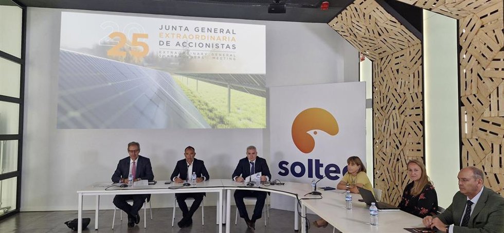 Junta General Extraordinaria de Accionistas de Soltec.