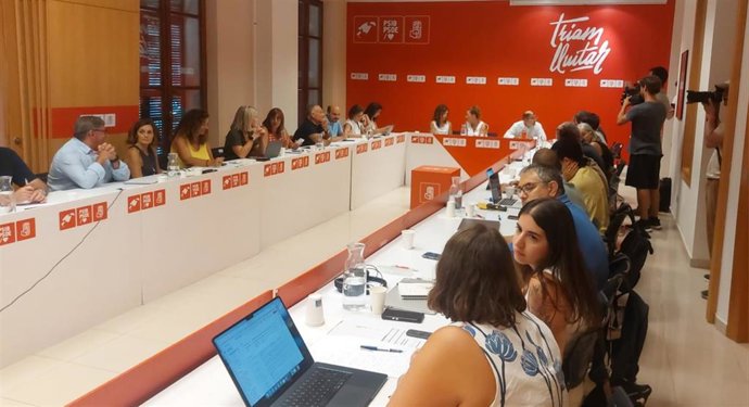 Reunión de la primera Comisión Ejecutiva del PSIB del curso político 2025-2026.