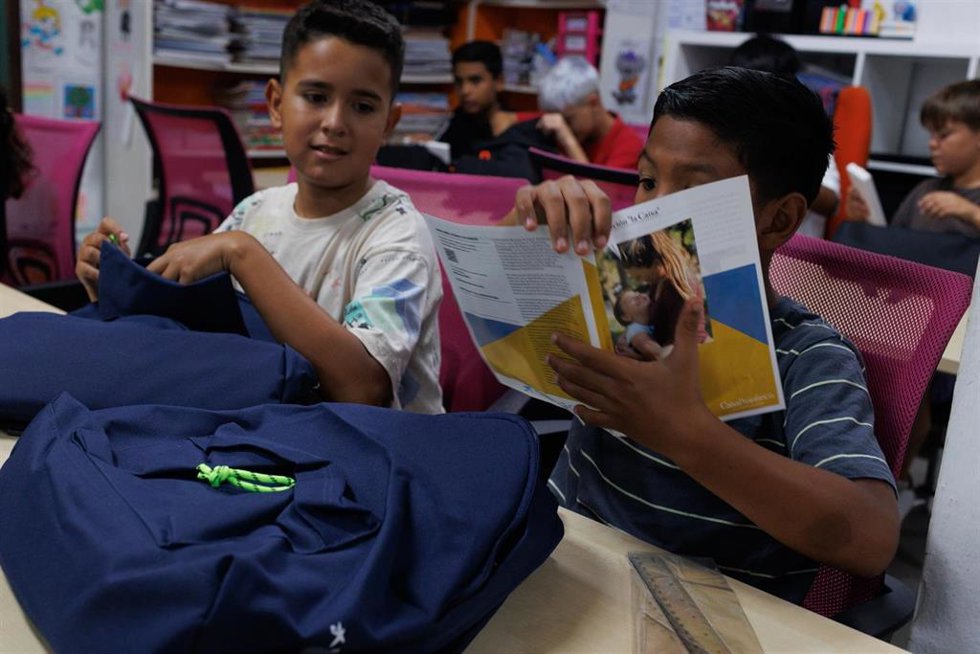 Archivo - Fundación 'la Caixa' proporciona apoyo socioeducativo a más de 4.000 niños vulnerables en Aragón.