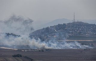 Archivo - Arxivo - Vista de columnes de fum en la localitat de Jiam, en el sud de Líban, per un atac d'Israel