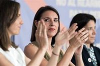 Irene Montero afirma que el Gobierno "no quiere cambios" y que "ganar a la derecha es posible desde la izquierda"