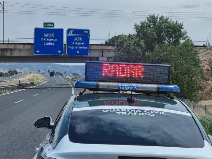 Archivo - Radar de Tráfico.