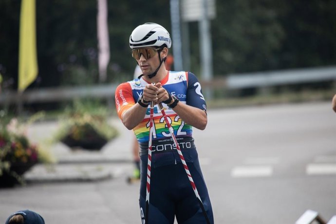 El esquiador de fondo español Jaume Pueyo.