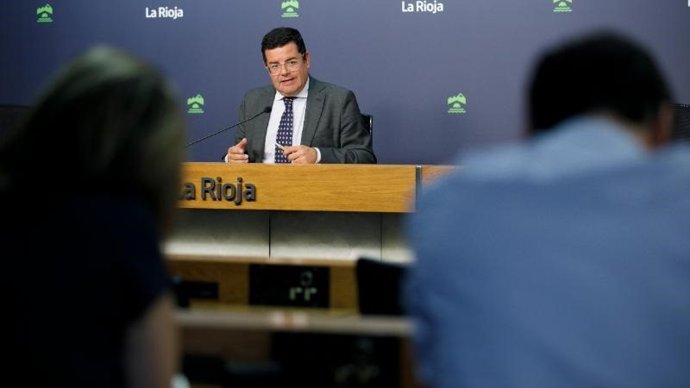 El portavoz del Gobierno riojano, Alfonso Domínguez