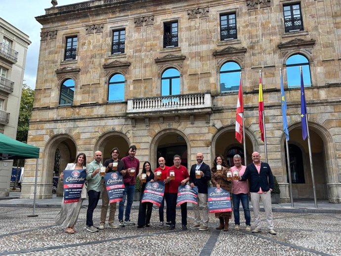 Presentación del Oktoberfest 2025 (Plaza Mayor de Gijón).