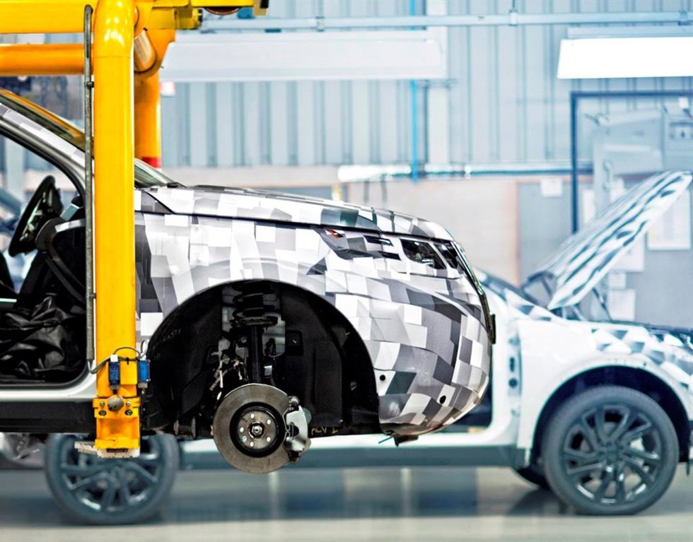Archivo - Producción del Land Rover Discovery Sport en Halewood (Reino Unido)