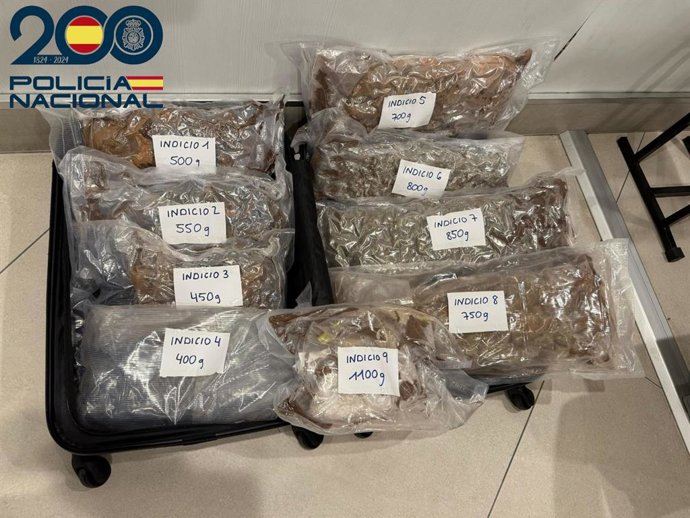 Detenidos por tráfico de drogas en el puerto de Palma