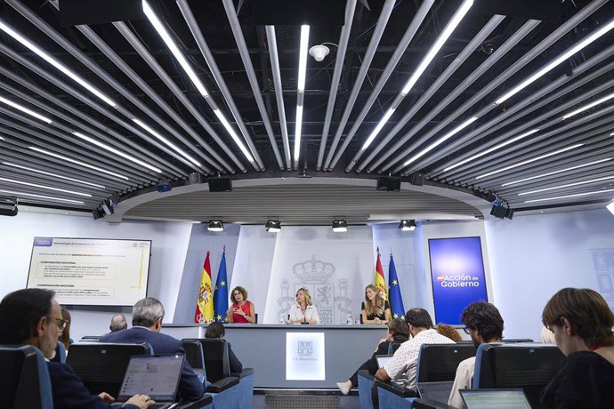 Rueda de prensa posterior al Consejo de Ministros