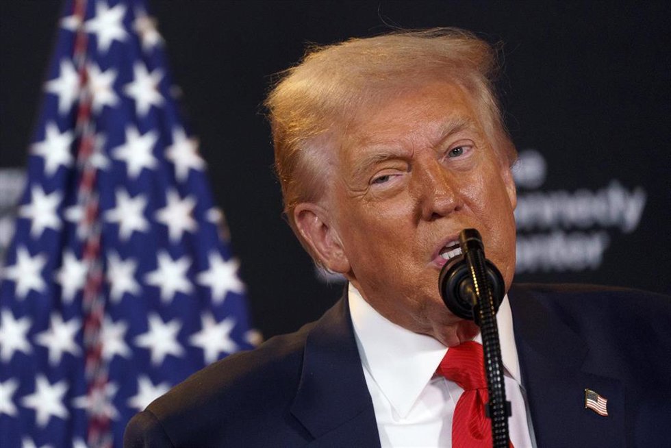 August 13, 2025, Washington, District Of Columbia, USA: United States President Donald J Trump makes remarks at an event at the John F. Kennedy Center for the Performing Arts, Washington, DC, USA, 13 August 2025. 