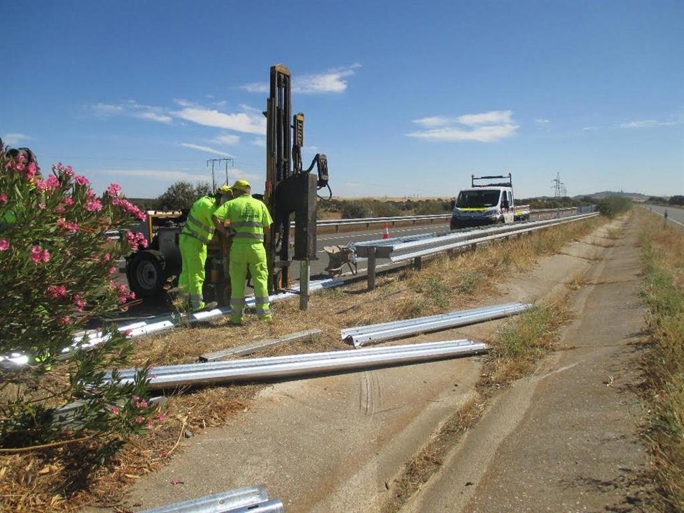 Conservación de carreteras en el sector n4 en la provincia de Cáceres