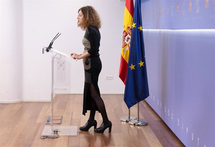 Archivo - La diputada de Sumar Aina Vidal 