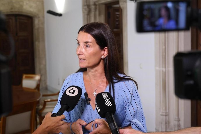 La consellera de Hacienda, Ruth Merino