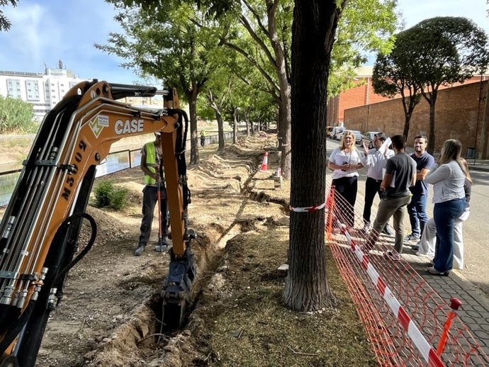 Lleida inicia la renovación del alumbrado público en las calles Canal y Campament