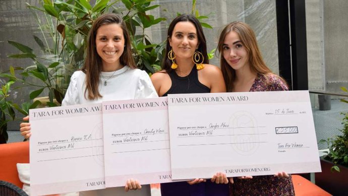 Ganadoras de la I Convocatoria de Emprendimiento en 2022