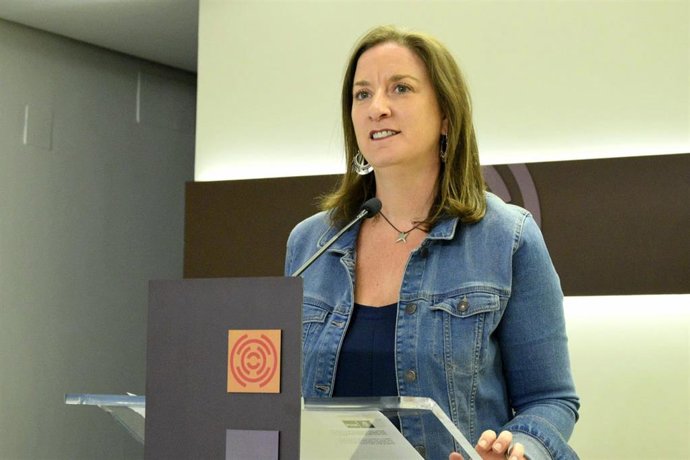 La diputada del PSOE en las Cortes de Aragón María Rodrigo.