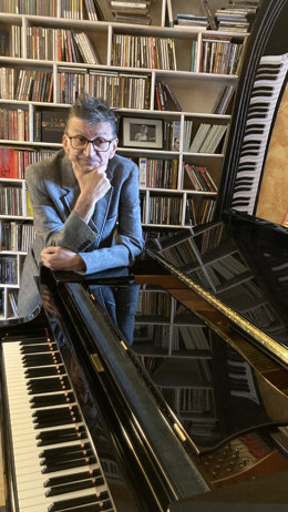 El autor leonés Juio Aller, que participa en el IV Ciclo 'Compositores leoneses'.