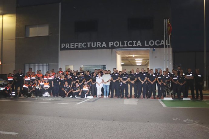 Dispositiu de seguretat per a la nit de disfresses de Rafelbunyol 