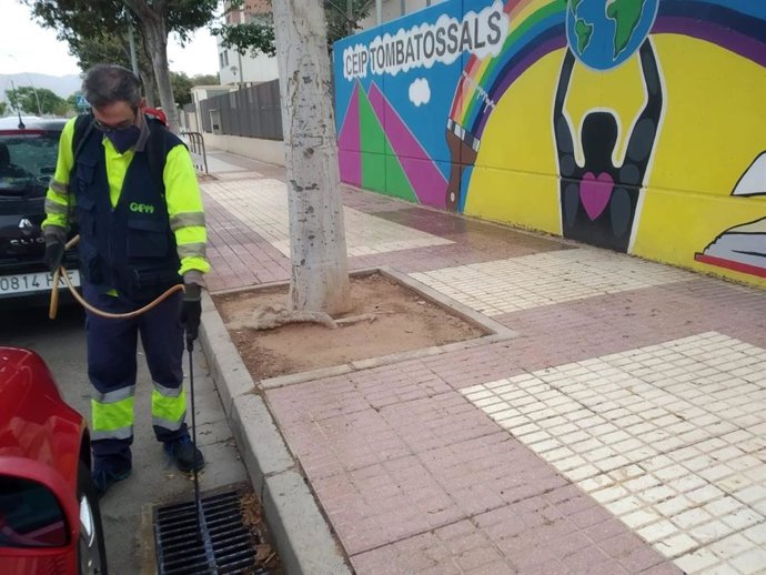 Castelló refuerza el tratamiento contra mosquitos en colegios, institutos y centros de salud