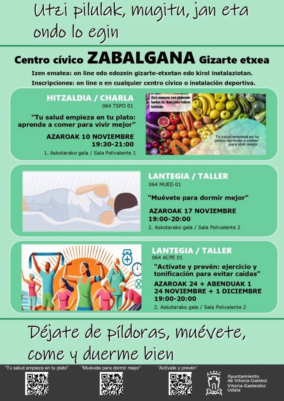 Programa 'Receta centro cívico'