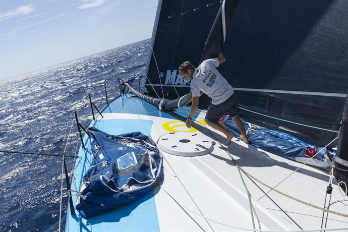 Imagen del Allagrande Mapei Racing durante la Etapa 4 de The Ocean Race Europe