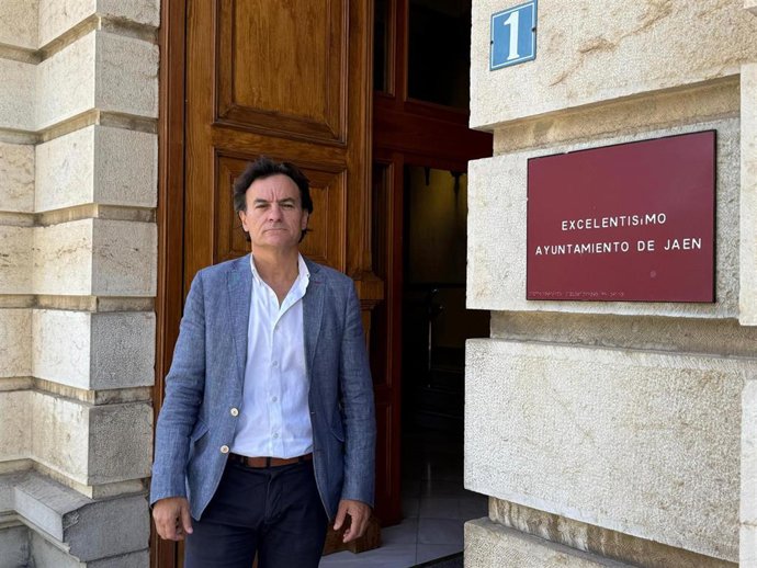 El portavoz del PP en el Ayuntamiento de Jaén, Agustín González.