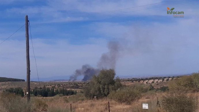 Incendio en Nambroca (Toledo)