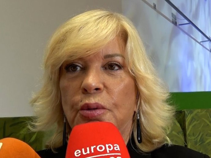 Bárbara Rey en el Festival de Vitoria parra presentar 'Bailando con las estrellas'