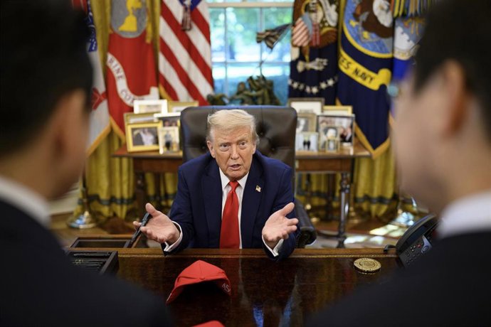 El presidente de Estados Unidos, Donald Trump