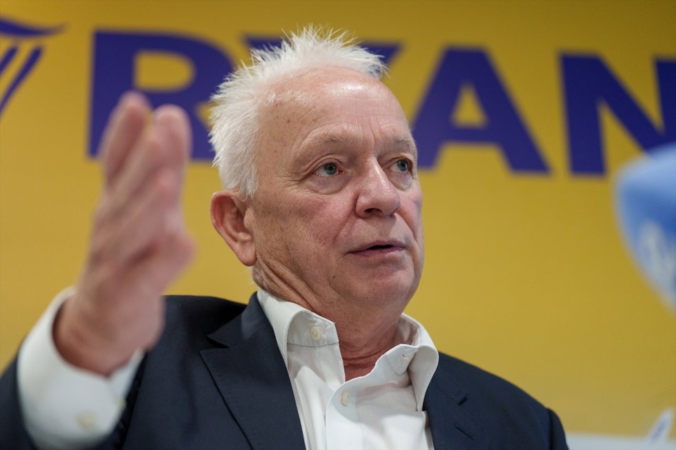 El CEO de la aerolínea irlandesa, Eddie Wilson