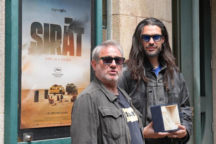 Archivo - El director de la película 'Sirât', Oliver Laxe, ofrece una rueda de prensa, a 26 de mayo de 2025, en Santiago de Compostela. Foto de archivo.