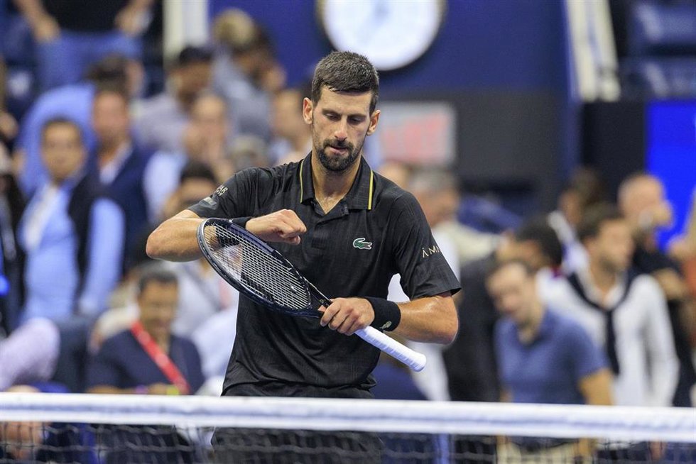 El tenista serbio Novak Djokovic. 
