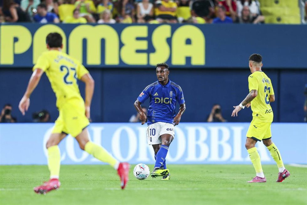 El futbolista del Real Oviedo Haissem Hassan.
