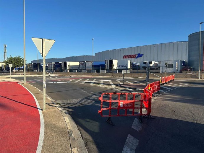 Vertido de un camión