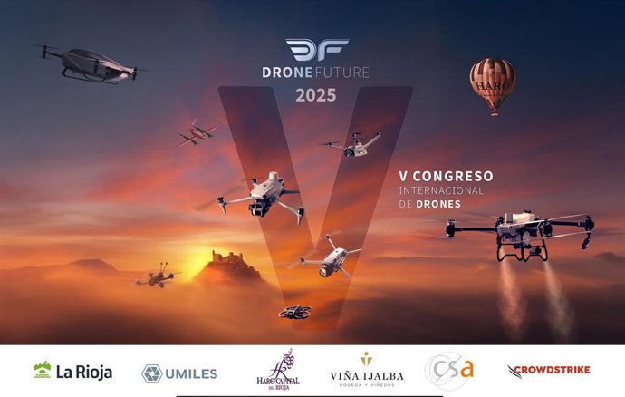 El V Congreso Internacional de Drones toma tierra en Haro durante los días 17, 18 y 19 de octubre