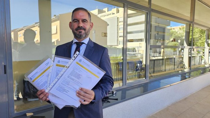 El concejal de Fiestas del Ayuntamiento de Guadalajara, Santiago López Pomeda.