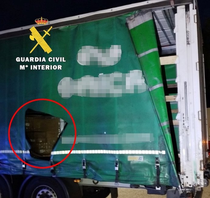 Dos detenidos en Madrid por robar mercancía a varios camiones en el área de Servicio de la AP-1, en Burgos .