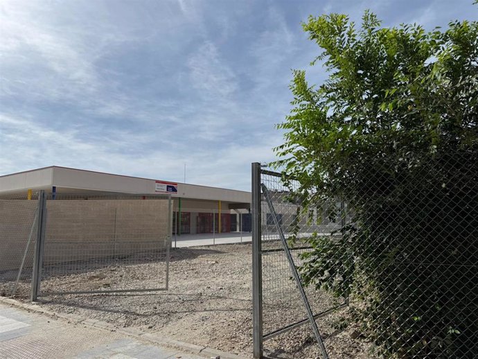 Un colegio en el barrio de El Cañaveral.