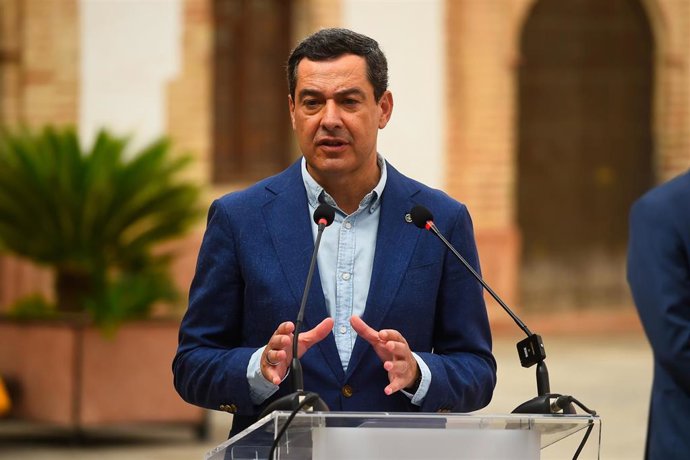 El presidente de la Junta de Andalucía, Juanma Moreno (Fotografía de Archivo)