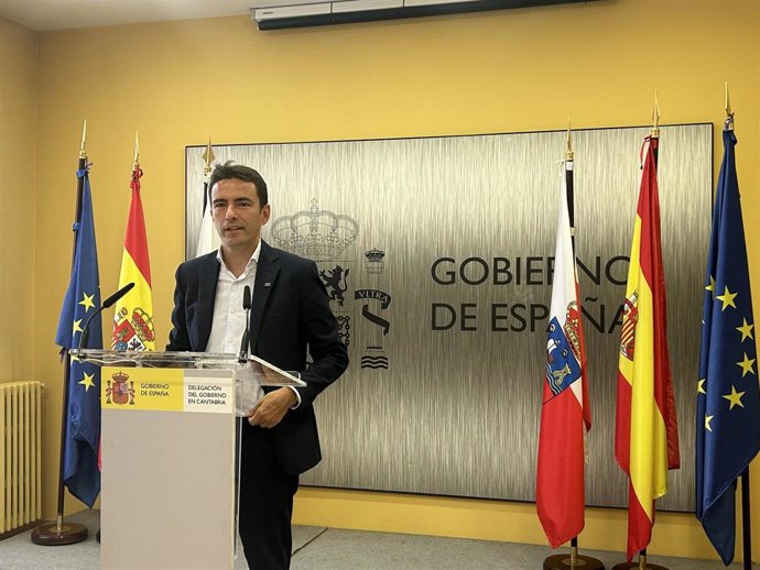 Delegado del Gobierno en Cantabria, Pedro Casares.