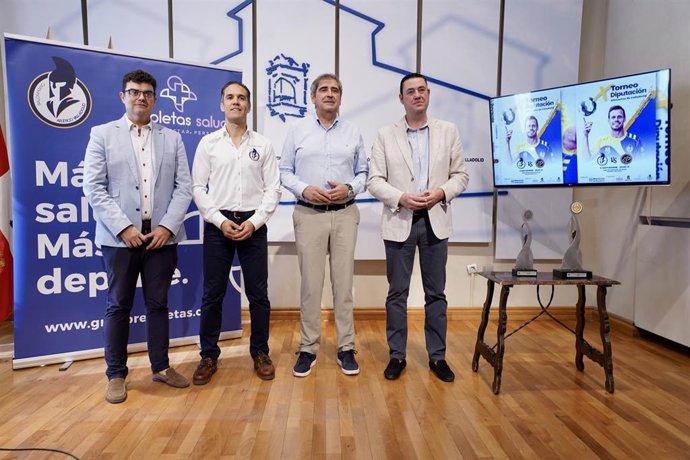 Un momento de la presentación del torneo.