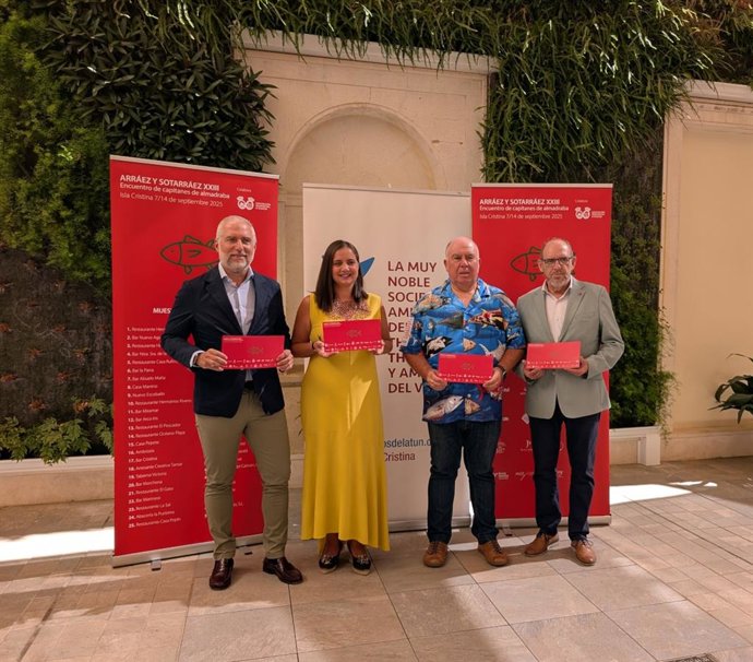 Presentación de la XVIII Muestra Culinaria del Atún y el XXIII Encuentro de Capitanes de Almadraba.