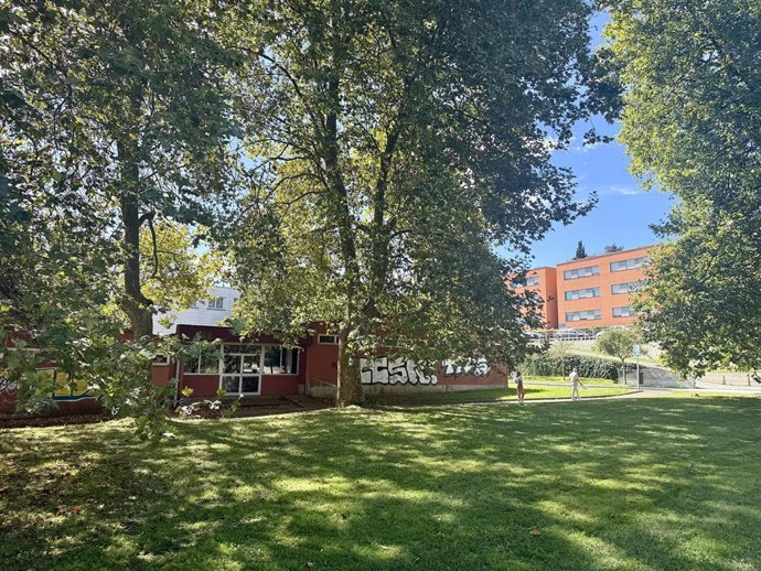 Parcela donde se construirá la futura residencia del campus de Gipuzkoa de EHU.