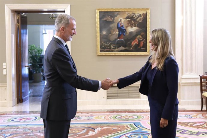 Felipe VI y Ángela De Miguel