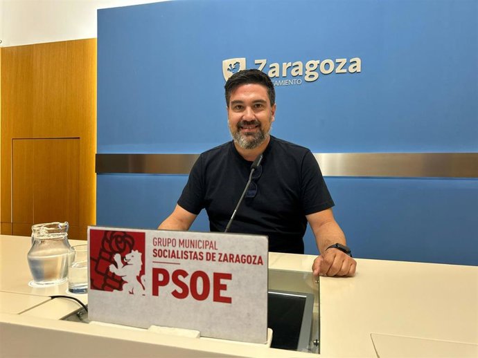 Archivo - El concejal del grupo municipal del PSOE en el Ayuntamiento de Zaragoza, Horacio Royo