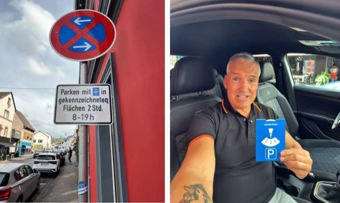 Español en Alemania avisa a los turistas que viajen en coche: "Mucho cuidadito para que no te lleves una multa tonta"